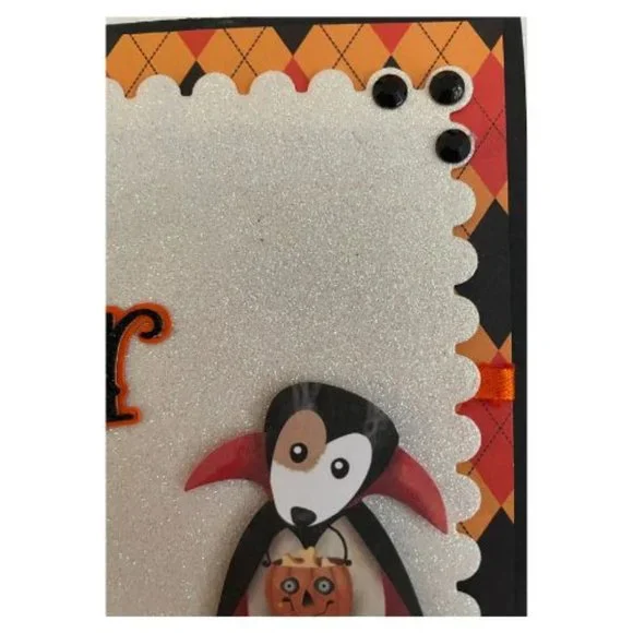 Handmade Trick or Treat Halloween Greeting Card - Picture 2 of 5